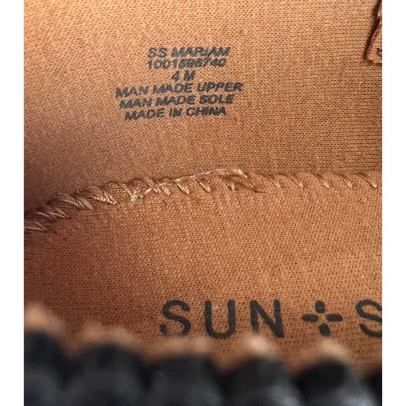 SUN + STONE MARIAM BIG GIRLS SLIP ON SNEAKERS BLACK SIZE 4 NWOT - Picture 7 of 8